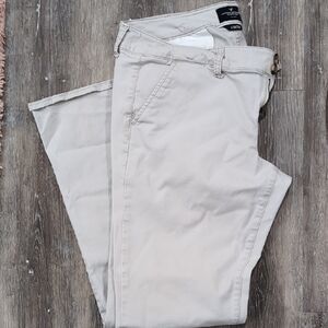 American Eagle Outfitters Beige Boot Cut Pants